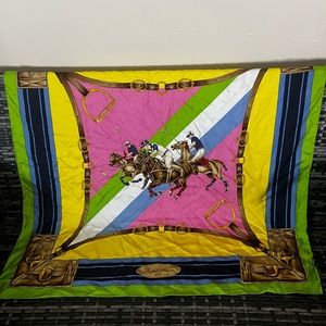 Polo Ralph Lauren purple label silk scarf